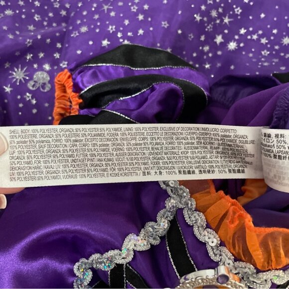 Disney Minnie Mouse Magical Witch Halloween Costume Girls 5/6 Parks Dress Up - Picture 6 of 9